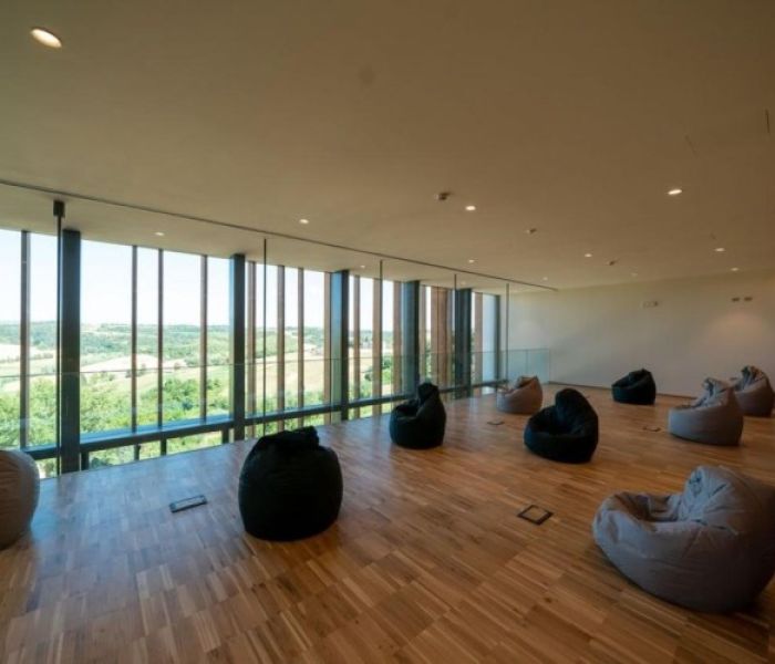Palazzo senza Tempo, Peccioli, Italien.Isoliergläser: Pilkington (Foto: Andrea Testi)