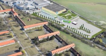 Spatenstich im Juni geplant, Inbetriebnahme des Versandlagers 2027 sicher NÖM AG baut vollautomatisches Versandlager mit Kardex Mlog (Foto: NÖM)